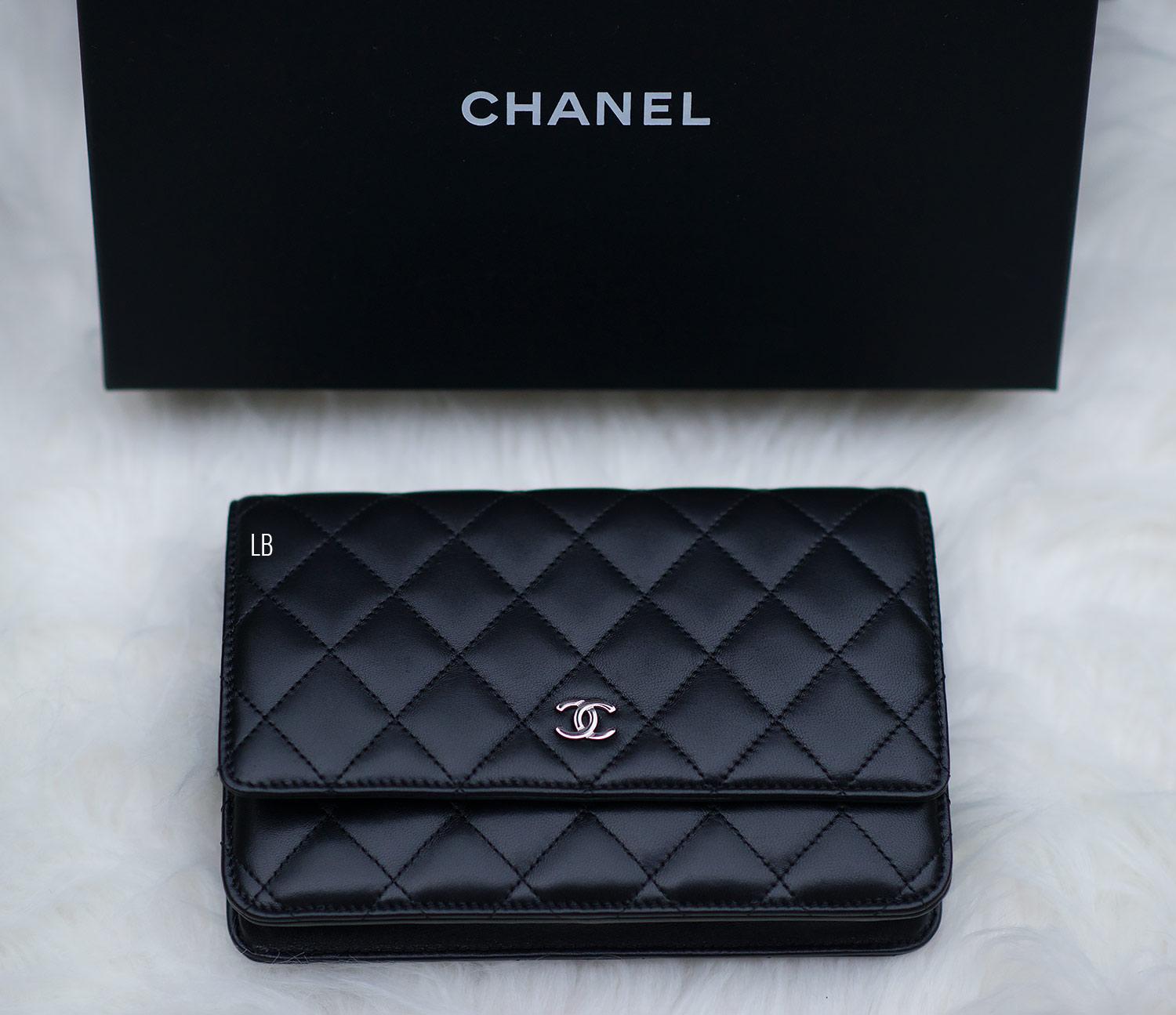 classic chanel wallet chain