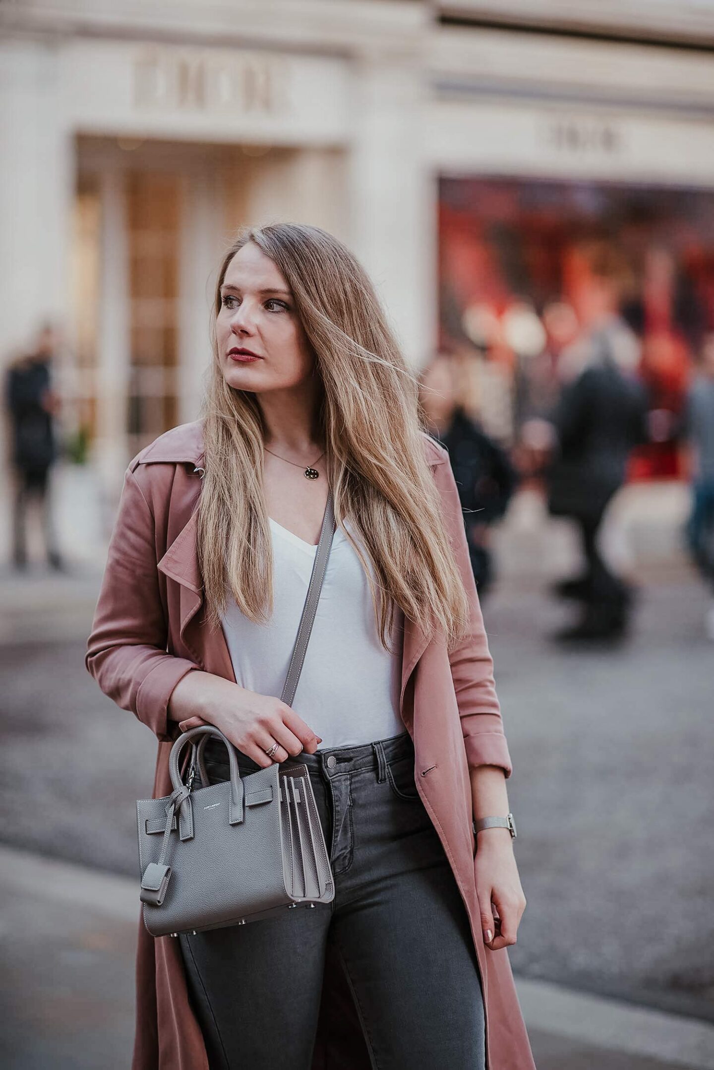 Dusky Rose Pink Duster Coat Outfit – FORD LA FEMME