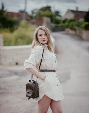 Summer dress in fall  Mini backpack outfit, Louis vuitton palm springs  mini, Backpack outfit