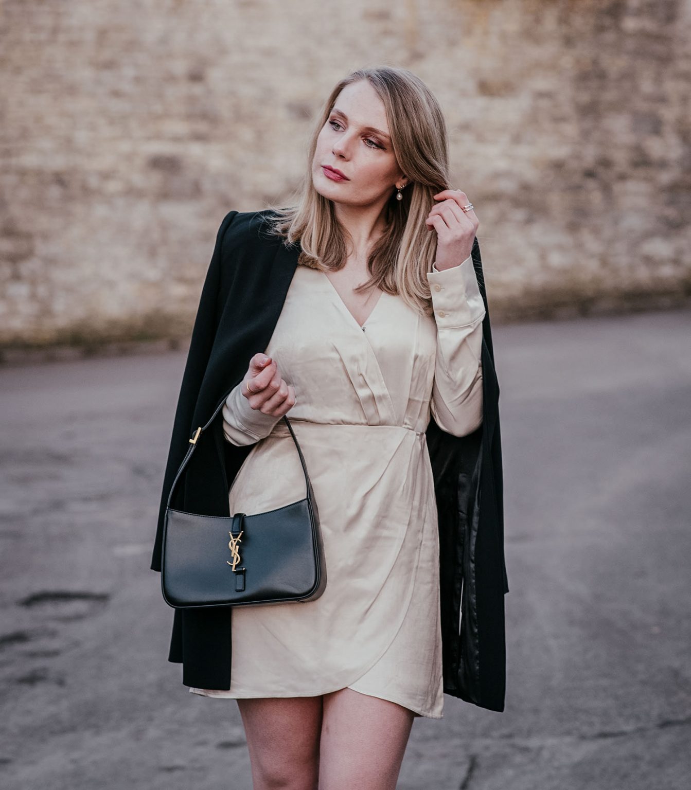 How To Style An Elegant Satin Long Sleeve Dress – FORD LA FEMME