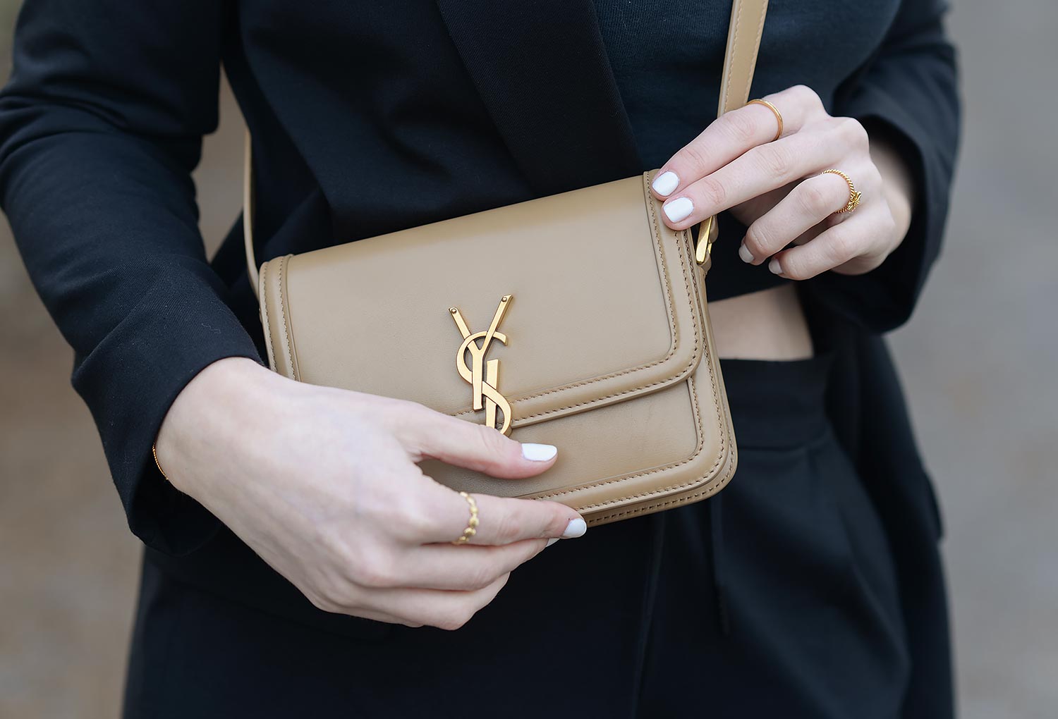 YSL SOLFERINO BAG REVIEW, TRY ON, WHAT FITS