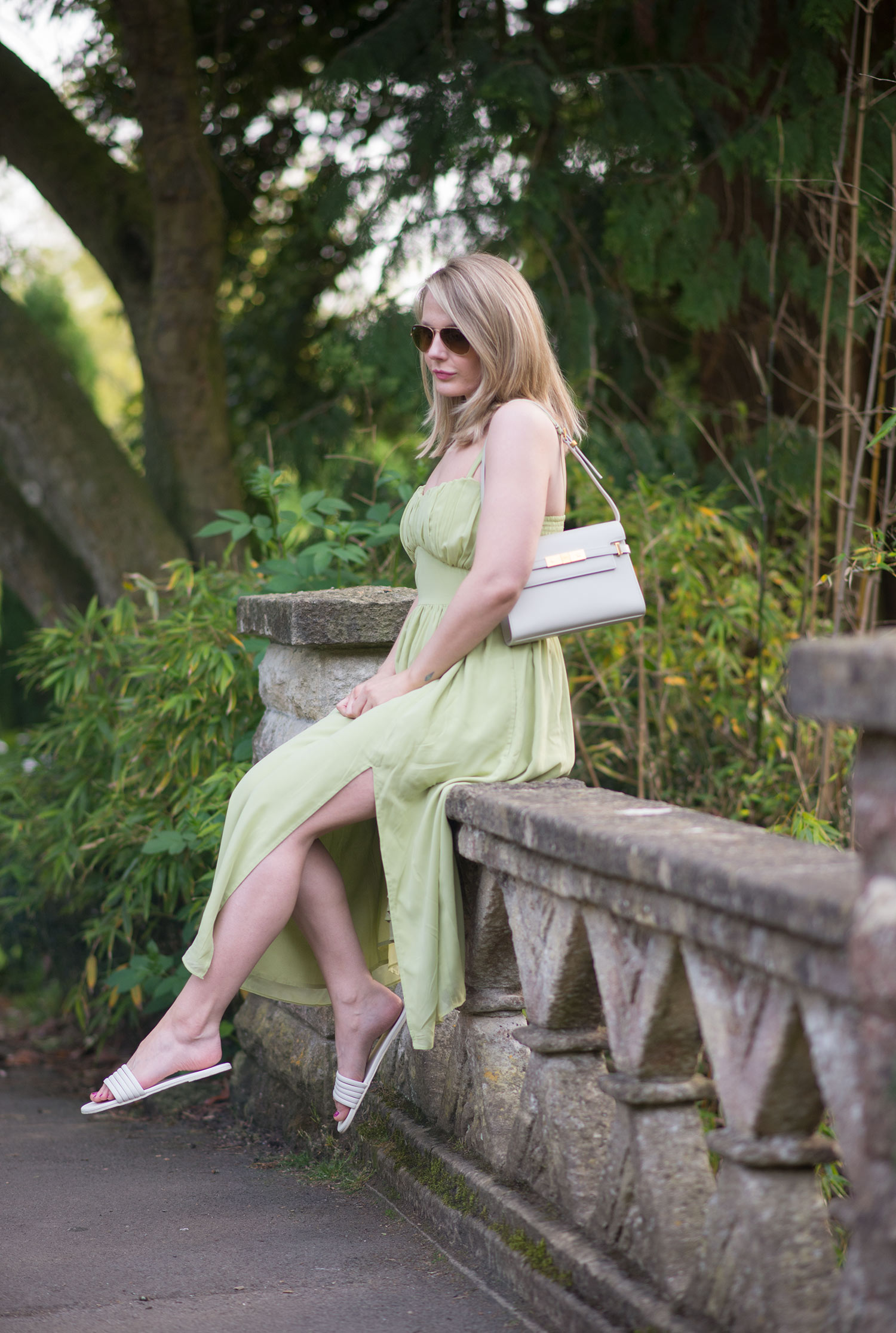 Tinkerbell Inspired Green Midi Dress